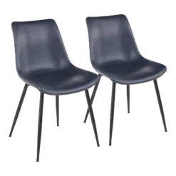 Set Of 2 Durango Industrial Dining Chair - LumiSource -Baxton Studio Shop GUEST bdf9e8f2 f830 4902 8985 b0de5e6f90cb