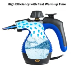 Costway Multifunction Portable Steamer Household Steam Cleaner 1050W With Attachments Blue -Baxton Studio Shop GUEST be51afe5 bd85 452c a5ab 70aab1bc8f34