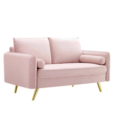 Revive Performance Velvet Loveseat - Modway 8 Revive Performance Velvet Loveseat - Modway - Image 8