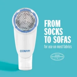 Conair Fabric Shaver - White: Portable Lint & Sweater Shaver, Battery Operated 13 Conair Fabric Shaver - White: Portable Lint & Sweater Shaver, Battery Operated -Baxton Studio Shop GUEST bf0c9a0f 8f43 4abb 9fea dfbf2f62a22c