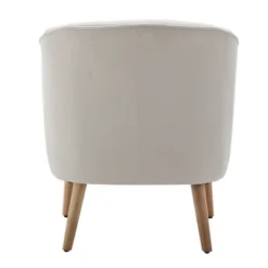 Modern Barrel Accent Chair - WOVENBYRD -Baxton Studio Shop GUEST bf15331f cefb 4962 bfc8 837bed536646