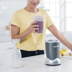 Nutribullet Original Personal Blender 600W Silver: Stainless Steel Blades, Smoothie Maker, Dishwasher-Safe Parts -Baxton Studio Shop GUEST bf4de22c f1c5 4d54 aef2 5f03cfb6de22