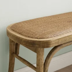 Helia Bentwood Bench - Linon -Baxton Studio Shop GUEST bf512bf4 a59f 4aa9 bdb7 eb086f084bd5