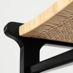 Balka Rattan Barstool Rattan/Black - South Shore -Baxton Studio Shop GUEST c02e023f 1f0a 41f7 b372 0cb7502e8613