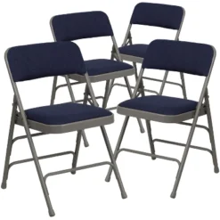 Emma And Oliver 4 Pack Home & Office Portable Party Events Padded Metal Folding Chair 23 Emma And Oliver 4 Pack Home & Office Portable Party Events Padded Metal Folding Chair -Baxton Studio Shop GUEST c09d61fd 7e21 4d0c 8c50 869b626b429a