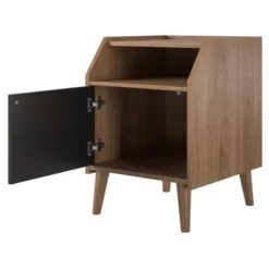 Magnolia End Table Walnut/Black - Novogratz -Baxton Studio Shop GUEST c0a2199d 82ee 4501 9e38 d14f0d71c1c4