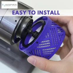 Nispira True HEPA Vacuum Filters Replacement Kit For Dyson V6 V6 Absolute Total Clean Cordless Stick Vacuum, Compare To Part #966741-01, 2 Packs -Baxton Studio Shop GUEST c0d90740 3fcb 4008 b5af 9aa18e1545da