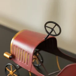 Vintiquewise Metal Figurine Car Shaped Vintage Wine Single Bottle Holder Stand Rack -Baxton Studio Shop GUEST c1716afd fd59 447b 8b06 7abb93b48503