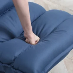 HOMCOM Swivel Floor Chair With Back Support, Microfiber Adjustable Video Gaming Chair For Reading, Lounging, Meditating, Blue 8 HOMCOM Swivel Floor Chair With Back Support, Microfiber Adjustable Video Gaming Chair For Reading, Lounging, Meditating, Blue -Baxton Studio Shop GUEST c1849f08 1d1d 4b44 9ad7 c0a8df0ccb3d