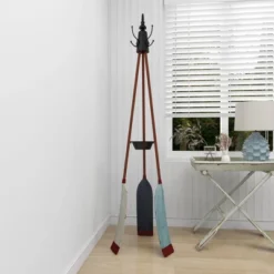 Metal Nautical Style Coat Rack Tripod Base - Olivia & May -Baxton Studio Shop GUEST c228ced7 1fa8 465f 9f2f df193f29ed87