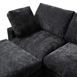 Cloud Couch Modular Sectional Sofa, 134" U Shaped Couch For Livingroom, Oversized Convertible Wide Seater With 2 Ottomans Living Room Set,Black 21 Cloud Couch Modular Sectional Sofa, 134" U Shaped Couch For Livingroom, Oversized Convertible Wide Seater With 2 Ottomans Living Room Set,Black -Baxton Studio Shop GUEST c24c321c 5c08 4166 bebd b5fbc205464d