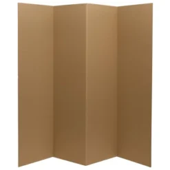 6" Cardboard Room Divider 4 Panel - Oriental Furniture 6 6" Cardboard Room Divider 4 Panel - Oriental Furniture -Baxton Studio Shop GUEST c26eb5e5 0179 4f44 93cb 292717115b03