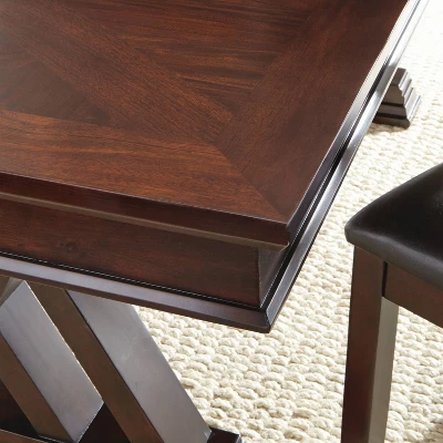 Hildi Extendable Dining Table Espresso - Steve Silver Co. 2 Hildi Extendable Dining Table Espresso - Steve Silver Co. - Image 2