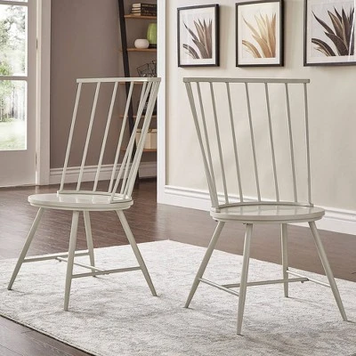 Set Of 2 Irelyn High Back Windsor Classic Dining Chairs - Inspire Q 1 Set Of 2 Irelyn High Back Windsor Classic Dining Chairs - Inspire Q