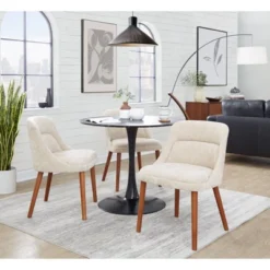 LumiSource Set Of 2 Rina Fabric Chair Walnut Wood 20 LumiSource Set Of 2 Rina Fabric Chair Walnut Wood -Baxton Studio Shop GUEST c35ae7de 3c1f 4854 a7f3 d36bee6046ba