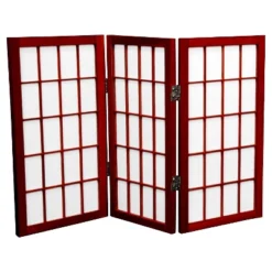 2 Ft. Tall 3 Panels Desktop Window Pane Shoji Screen - Oriental Furniture 11 2 Ft. Tall 3 Panels Desktop Window Pane Shoji Screen - Oriental Furniture -Baxton Studio Shop GUEST c3962ac2 1e06 4d24 bd2e c767e7ff4bcc