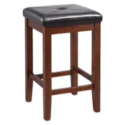 Set Of 2 24" Square Counter Height Barstools - Crosley -Baxton Studio Shop GUEST c4a07d27 fead 4344 a10d 32035a755c01