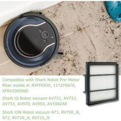 Nispira RVFFK950 1172FK870 XFRV2000WD Pre-Motor Filters Replacement For Shark Robot Vacuum AV751 AV752 AV753 AV970 AV1002AE AV1010AE, 10 Packs -Baxton Studio Shop GUEST c4b2795d 4c13 426d 8d07 73b6f899a22c