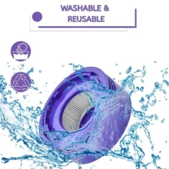 Nispira True HEPA Vacuum Filters Replacement Kit Compatible With Dyson V7 V8 Animal And Absolute Vacuum, Compare To Part #967478-01, 2 Packs 12 Nispira True HEPA Vacuum Filters Replacement Kit Compatible With Dyson V7 V8 Animal And Absolute Vacuum, Compare To Part #967478-01, 2 Packs -Baxton Studio Shop GUEST c4ba622d d330 48c3 a0f9 82191e294425