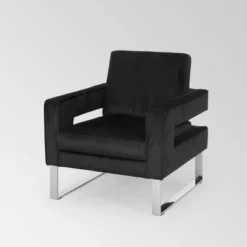 Kirkwood Modern Glam Velvet Club Chair - Christopher Knight Home -Baxton Studio Shop GUEST c4e3b54d 14a0 4b1a 8e30 137e6615f919