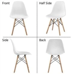 Yaheetech Modern Dining Chairs With Natural Beech Wood Set Of 4 -Baxton Studio Shop GUEST c51831df 2159 4ae8 87c7 7d0e6caa5fe3