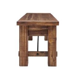 Durango Industrial Wood Coat Hook Shelf And Bench Set Dark Brown - Alaterre -Baxton Studio Shop GUEST c51ceb0c 8852 4c1d 99cb 67b6ef16d956