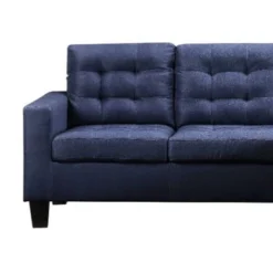81" Earsom Sofa Blue Linen - Acme Furniture -Baxton Studio Shop GUEST c552ddd2 ec2d 44a9 9003 d22603b06cd7