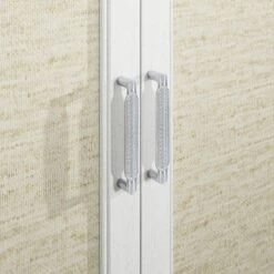 70" Farmhouse Style Natural Wood Desktop TV Stand For TVs Up To 75" White Oak - Home Essentials 15 70" Farmhouse Style Natural Wood Desktop TV Stand For TVs Up To 75" White Oak - Home Essentials -Baxton Studio Shop GUEST c63ea6c8 6bc2 4127 a123 893d6ce8f0f9