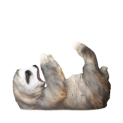 True Sloth Polyresin Wine Bottle Holder, Felt Base, Set Of 1, Grey, Holds 1 Standard Wine Bottle, Novelty Wine Decor 2 True Sloth Polyresin Wine Bottle Holder, Felt Base, Set Of 1, Grey, Holds 1 Standard Wine Bottle, Novelty Wine Decor - Image 2