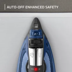 Rowenta Steam Iron Access Steam Vertical Steaming Blue/Black -Baxton Studio Shop GUEST c6fb90ca 074f 4b66 9667 64567ed76e03