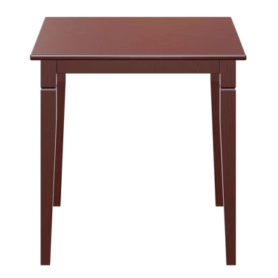 Kingsgate Dining Table Routed With Tapered Leg Walnut - Winsome 6 Kingsgate Dining Table Routed With Tapered Leg Walnut - Winsome - Image 6