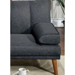 71'' Convertible Polyfiber Sofa Bed With Patterned Cushion And Solid Wood Legs 16 71'' Convertible Polyfiber Sofa Bed With Patterned Cushion And Solid Wood Legs -Baxton Studio Shop GUEST c70eed91 37fe 4a6b 8891 cb99dd2d7a41