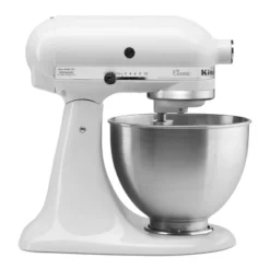 KitchenAid Classic 4.5qt Stand Mixer - White: 10 Speeds, Metal, Dishwasher-Safe, Includes Beater & Dough Hook 11 KitchenAid Classic 4.5qt Stand Mixer - White: 10 Speeds, Metal, Dishwasher-Safe, Includes Beater & Dough Hook -Baxton Studio Shop GUEST c71c0b52 c876 4dfc 9931 6e2c43f9accd