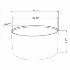 Manila Round Hammered Drum Coffee Table - Threshold™ 14 Manila Round Hammered Drum Coffee Table - Threshold™ -Baxton Studio Shop GUEST c735c5e7 eda7 4140 b04b 6b9aa50567be