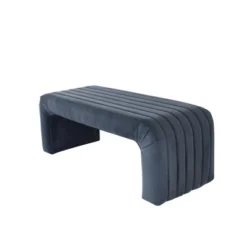 HomePop Arch Channel Bench -Baxton Studio Shop GUEST c814468f f7e4 458c b8f3 9a15139acaf6