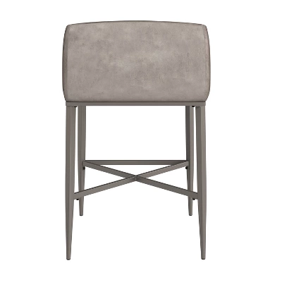 Set Of 2 Phoenix Non Swivel Counter Height Barstool Gray - Hillsdale Furniture 8 Set Of 2 Phoenix Non Swivel Counter Height Barstool Gray - Hillsdale Furniture - Image 8