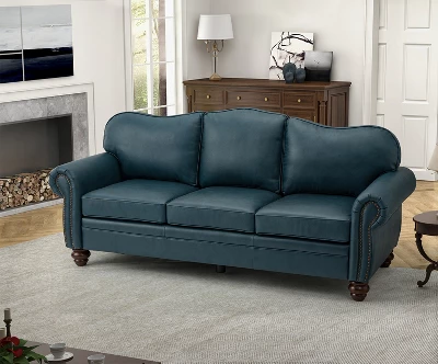 Gracia 81" Transitional Wide Sofa With Removable Cushions And Nailhead Trim For Living Room And Bedroom | ARTFUL LIVING DESIGN 15 Gracia 81" Transitional Wide Sofa With Removable Cushions And Nailhead Trim For Living Room And Bedroom | ARTFUL LIVING DESIGN - Image 15
