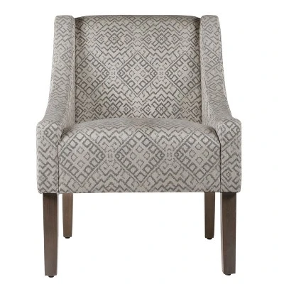 Modern Swoop Accent Armchair - HomePop 11 Modern Swoop Accent Armchair - HomePop - Image 11