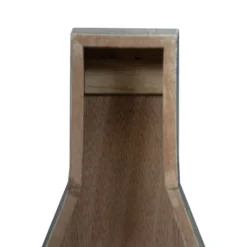 Single Bottle Rustic White Wood Wall Mount Wine Rack - Foreside Home & Garden -Baxton Studio Shop GUEST c8a7540d 79d8 4b59 90bc aba01f206a64