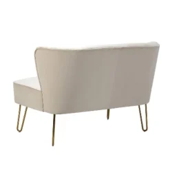 Ainhoa 45" Contemporary Solid And Manufactured Wooden Frame Loveseat | ARTFUL LIVING DESIGN 22 Ainhoa 45" Contemporary Solid And Manufactured Wooden Frame Loveseat | ARTFUL LIVING DESIGN -Baxton Studio Shop GUEST c9985b09 a28b 4c52 8eb1 88513368a308