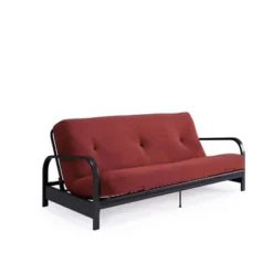Full Axton Metal Arm Futon Frame With Mattress - Room & Joy -Baxton Studio Shop GUEST c9c358d3 270a 4fcf a0fc c00b955e7253