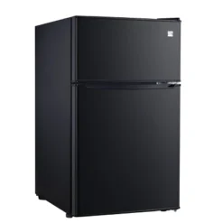 Kenmore 3.1 Cu-ft Refrigerator - Black: Energy Star Certified, Mini Fridge For Dorm, Manual Defrost, Adjustable Shelves