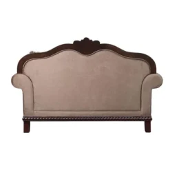 69" Chateau De Ville Fabric Sofa Espresso Finish - Acme Furniture -Baxton Studio Shop GUEST ca172f9b 78d2 49da b35e b48129e7694d