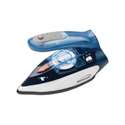 Brentwood 1100 Watt Dual Voltage Nonstick Travel Iron With Steam In Blue -Baxton Studio Shop GUEST ca17e9eb 4ab8 4ded 854e 1a8b76eab494