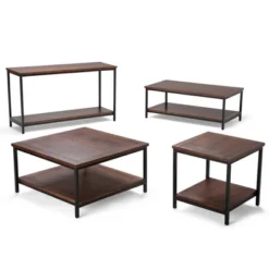 Rhonda Solid Mango Wood TV Stand For TVs Up To 66" Dark Cognac Brown - WyndenHall 10 Rhonda Solid Mango Wood TV Stand For TVs Up To 66" Dark Cognac Brown - WyndenHall -Baxton Studio Shop GUEST ca62d8de 9ded 4499 82b6 8d6f631755d9
