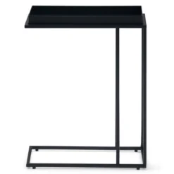 18" Morton Tray Top C Side Table Black - WyndenHall -Baxton Studio Shop GUEST cab82d6f be0f 4b98 bf87 a8baee77875f