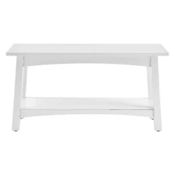36" Middlebury Coat Hook With Bench Hall Tree Set White - Alaterre Furniture -Baxton Studio Shop GUEST caecb8cb 2667 4d6f 958b b3ed45780ef9