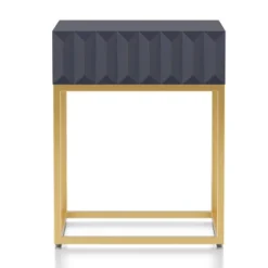 Cilker 1 Drawer Side Table - MiBasics -Baxton Studio Shop GUEST cb6996f4 4678 4944 9059 8c1ace1636a3