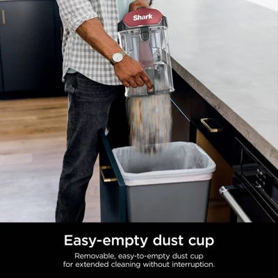 Shark Navigator Swivel Pro Upright Vacuum NV181: Bagless, HEPA Filter, Pet Hair, Hard Floor & Carpet, 25ft Cord, Red 6 Shark Navigator Swivel Pro Upright Vacuum NV181: Bagless, HEPA Filter, Pet Hair, Hard Floor & Carpet, 25ft Cord, Red - Image 6