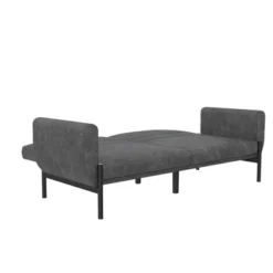 Ash Futon Distressed Faux Leather - Room & Joy 18 Ash Futon Distressed Faux Leather - Room & Joy -Baxton Studio Shop GUEST cc9773cf 7a2e 4c5b 9db7 a8eb30ffbdb8